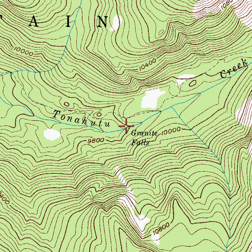 Topographic Map of Granite Falls, CO