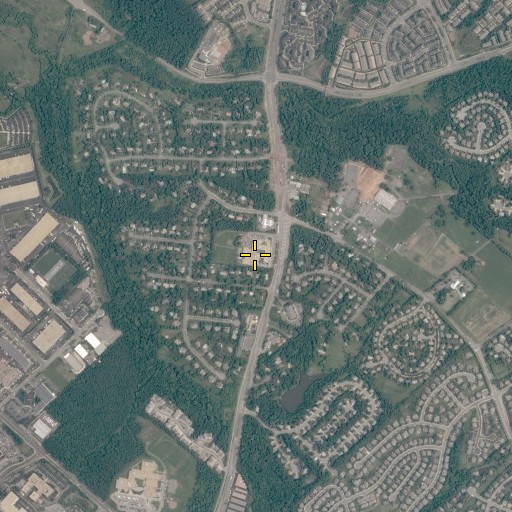 Aerial/Satellite Image of Floris Elementary School, VA