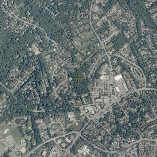 Aerial/Satellite Image of Oakborough Square Park, VA