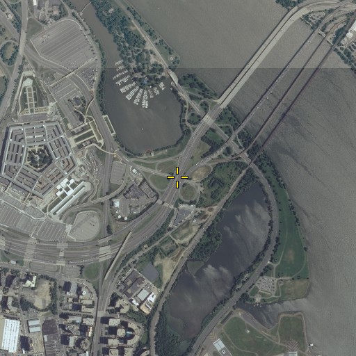 Aerial/Satellite Image of Interchange 10, VA