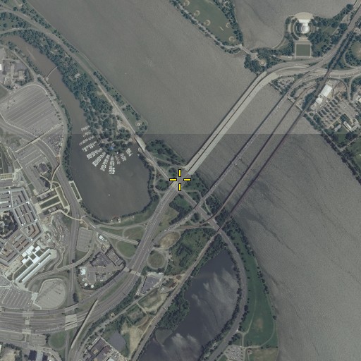 Aerial/Satellite Image of Interchange 11, VA