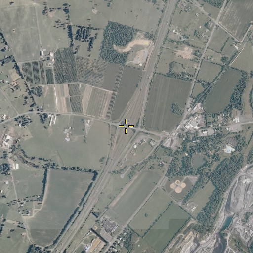 Aerial/Satellite Image of Interchange 321, VA