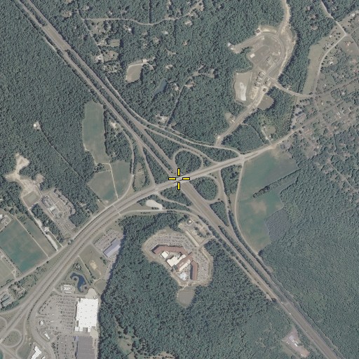Aerial/Satellite Image of Interchange 234, VA