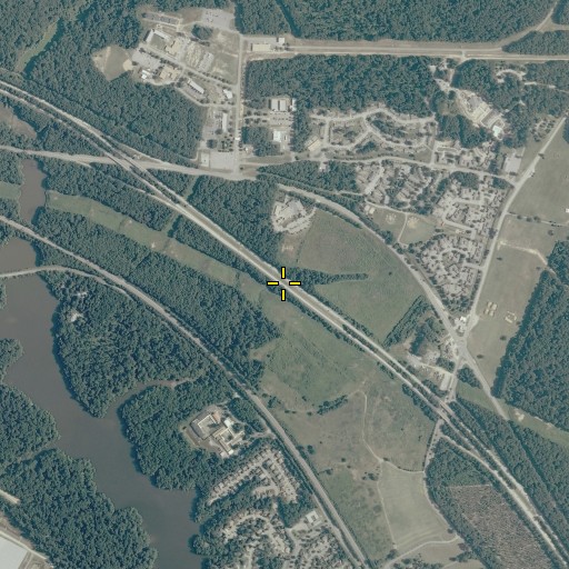 Aerial/Satellite Image of Interchange 247, VA