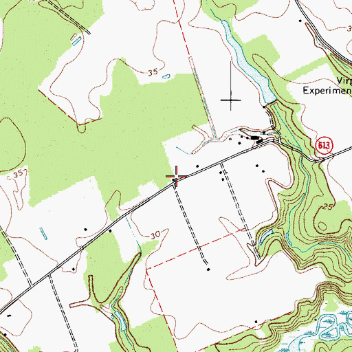Topographic Map of Middlesex, VA