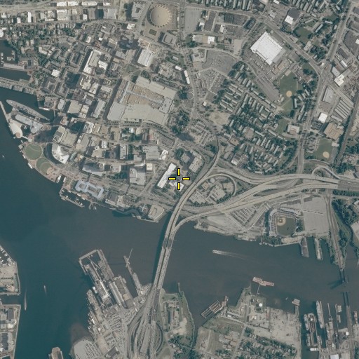 Aerial/Satellite Image of Norfolk City Hall, VA