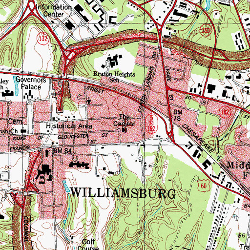 Topographic Map of Jones Family Cemetery, VA