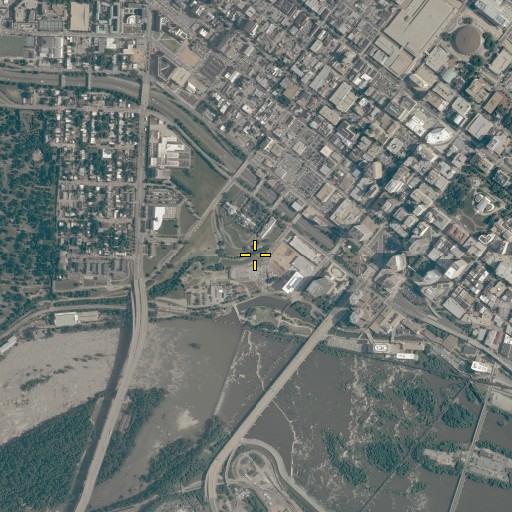 Aerial/Satellite Image of Confederate Armory (historical), VA