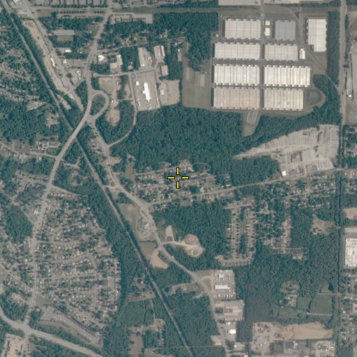 Aerial/Satellite Image of Cherry Gardens, VA