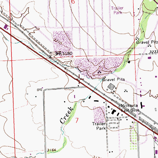 Topographic Map of Kilo (historical), MT