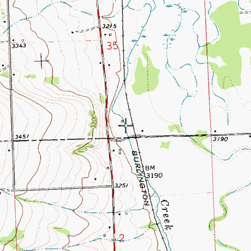 Topographic Map of Cooper (historical), MT