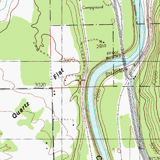Topographic Map of Purtle (historical), MT