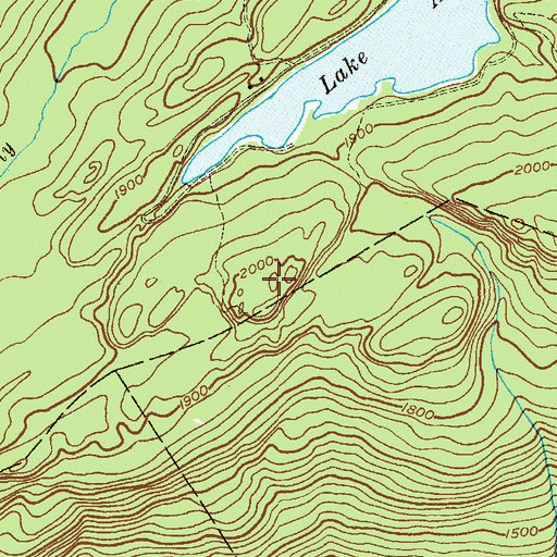 Topographic Map of Murray Hill, NY