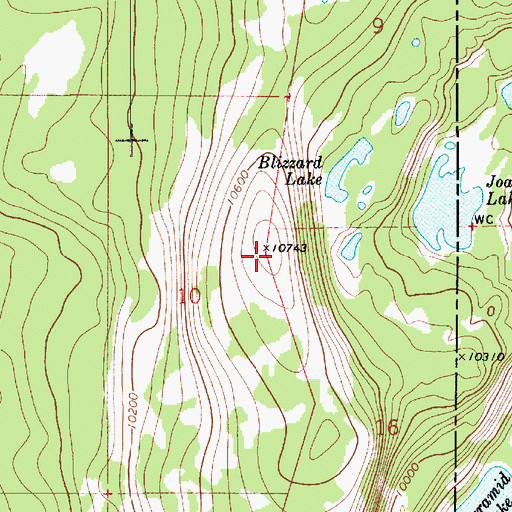 Topographic Map of Mount Cardwell, UT