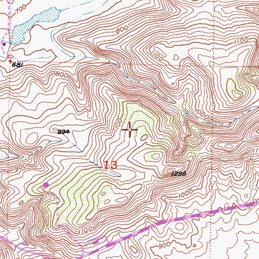 Topographic Map of Ronald Reagan Presidential Library and Museum, CA