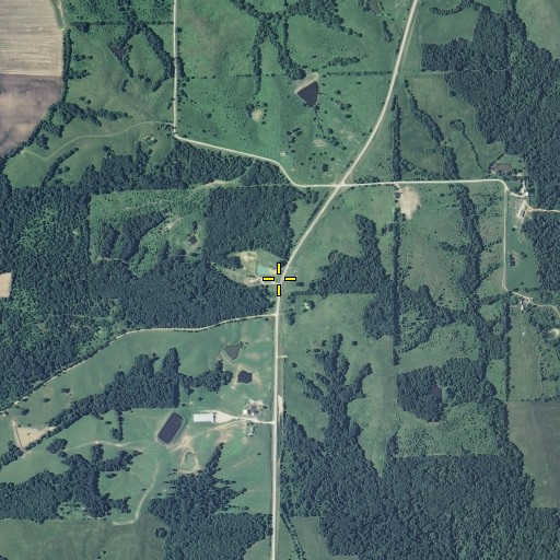 Aerial/Satellite Image of Union Grove Cemetery, MO