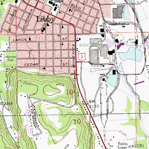 Topographic Map of Heritage Museum, MT