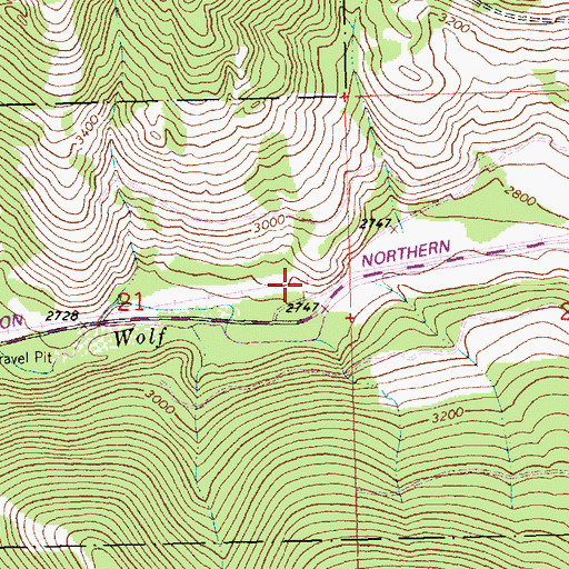 Topographic Map of Sterling (historical), MT