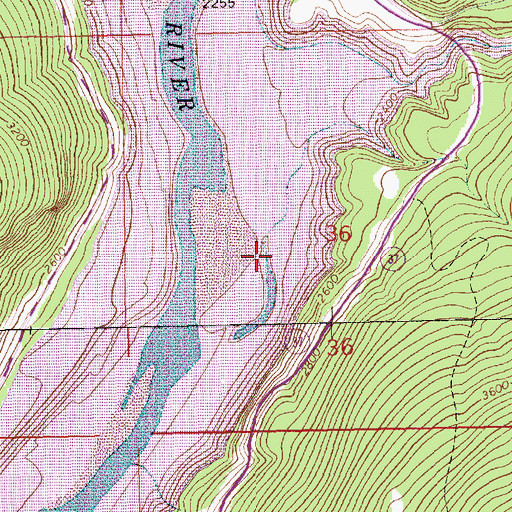 Topographic Map of Stonehill (historical), MT