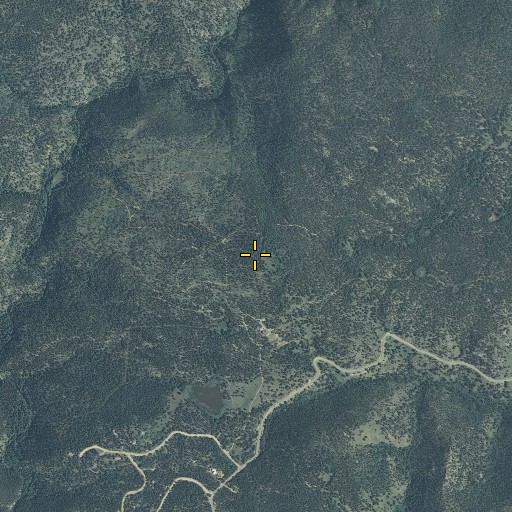 Aerial/Satellite Image of Cannon Mountain, CO