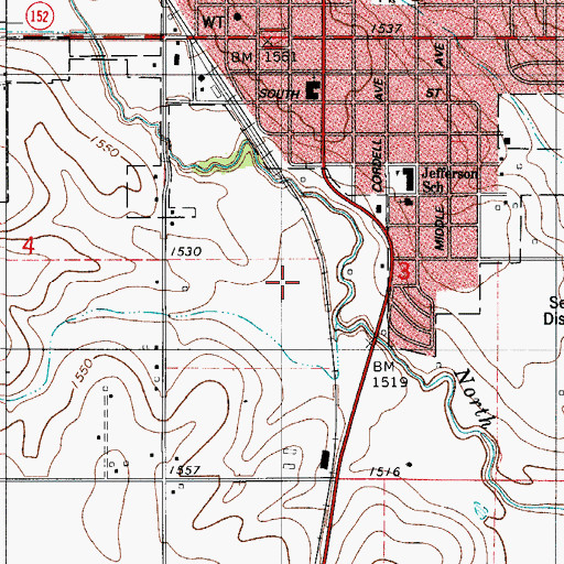 Topographic Map of Grace Family Fellowship, OK