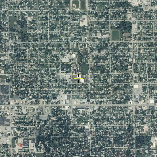 Aerial/Satellite Image of Brenner Library, IL