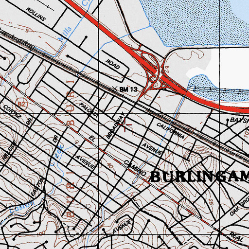 Topographic Map of American Gnostic Church, CA