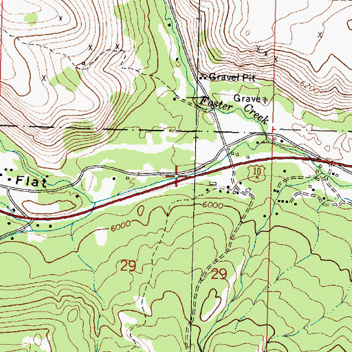 Topographic Map of Maguire (historical), MT