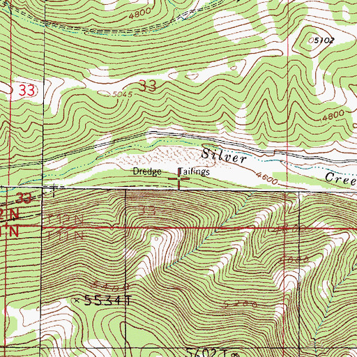 Topographic Map of Marysville Junction (historical), MT