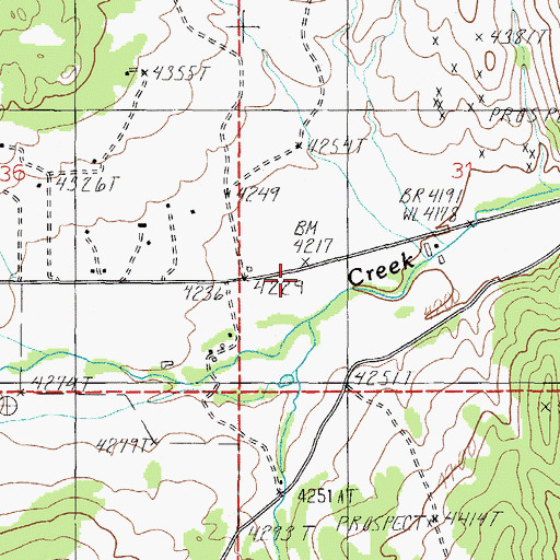 Topographic Map of Colorado Gulch (historical), MT