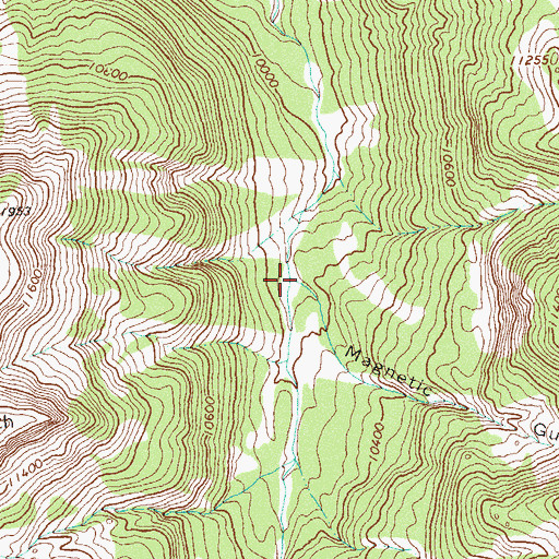 Topographic Map of Magnetic Gulch, CO