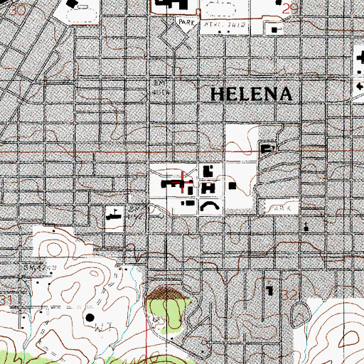 Topographic Map of Boiler Plant, MT