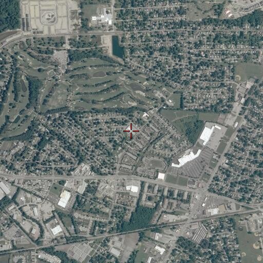 Aerial/Satellite Image of Fairview Heights Baptist Church, VA