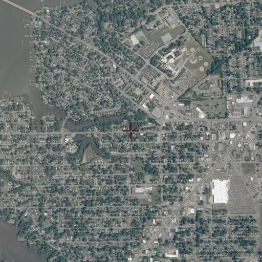Aerial/Satellite Image of First Church of Christ Scientist, VA
