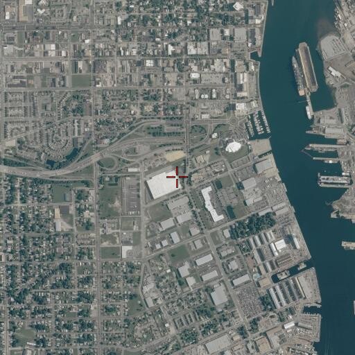 Aerial/Satellite Image of First Friends Church (historical), VA