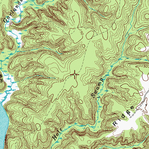 Topographic Map of Lukes Island (historical), VA