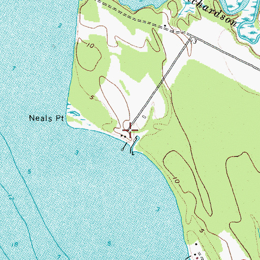 Topographic Map of Shandy Hall Farm, VA