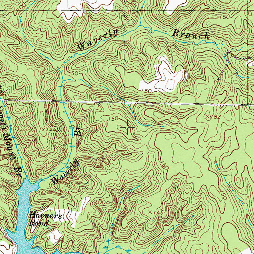 Topographic Map of Smith Mount Hill, VA