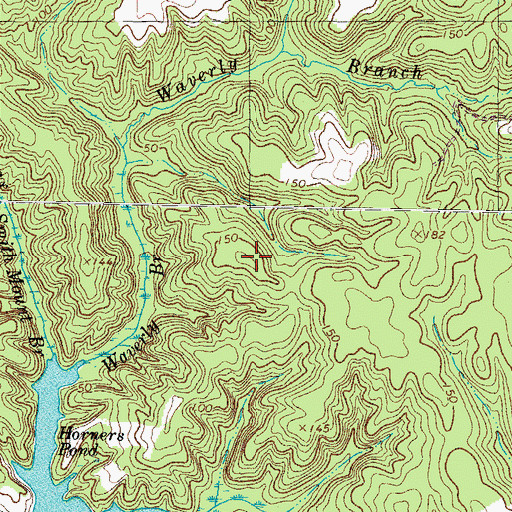 Topographic Map of Smith Mount Hill, VA
