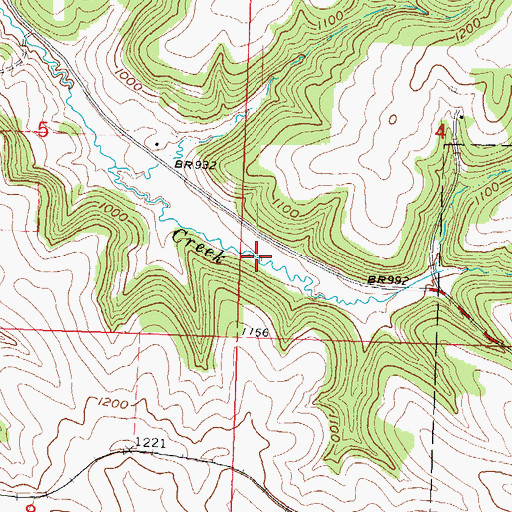 Topographic Map of Birch Lake 1.5, WI