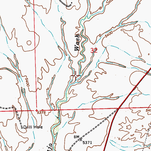 Topographic Map of Head Draw, CO