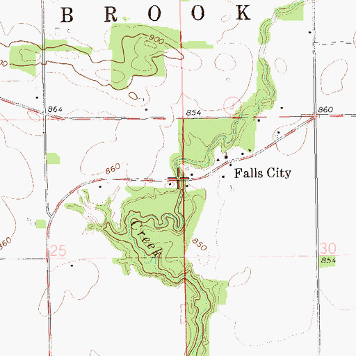 Topographic Map of 65 Reservoir, WI