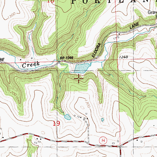 Topographic Map of 3 Reservoir, WI