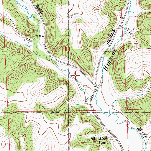 Topographic Map of 4 Reservoir, WI