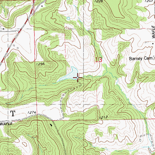 Topographic Map of Pawlisch E6039 Dam, WI