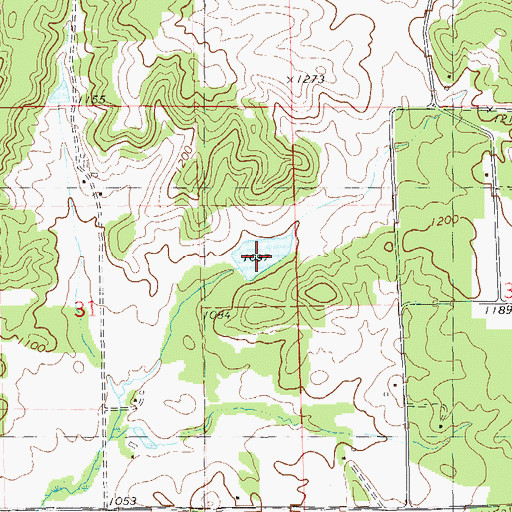 Topographic Map of 0.3 Reservoir, WI
