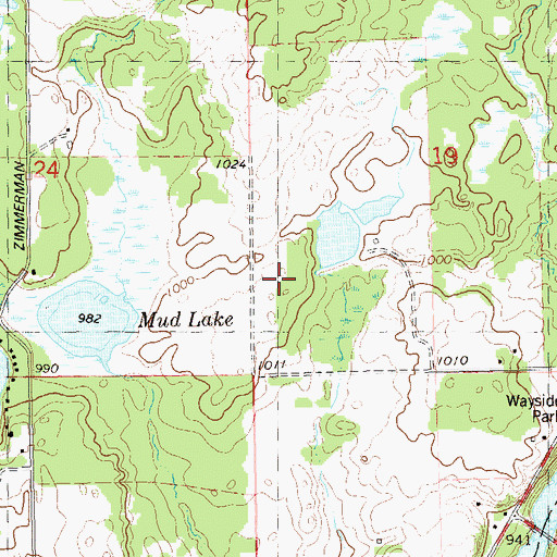 Topographic Map of Bowe WI-2-361 Dam, WI