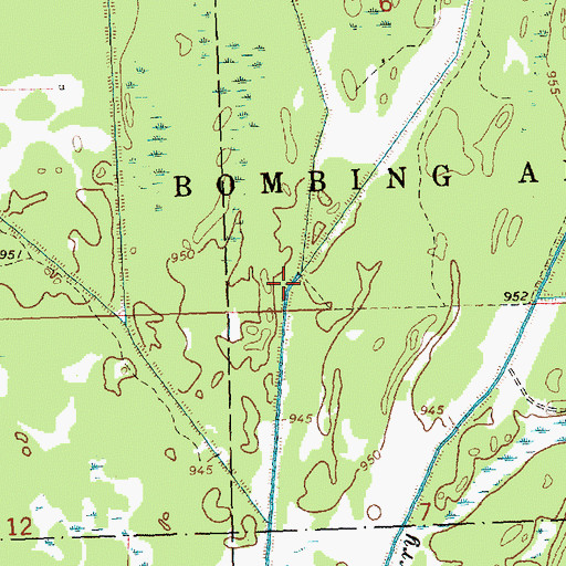 Topographic Map of 14 Reservoir, WI