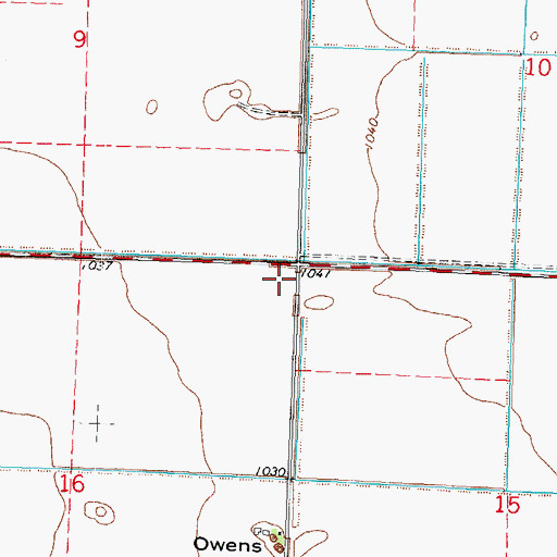 Topographic Map of Leola 4 Dam, WI