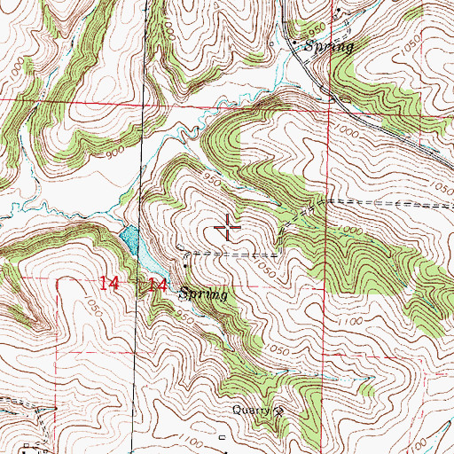 Topographic Map of William Beers Dam, WI